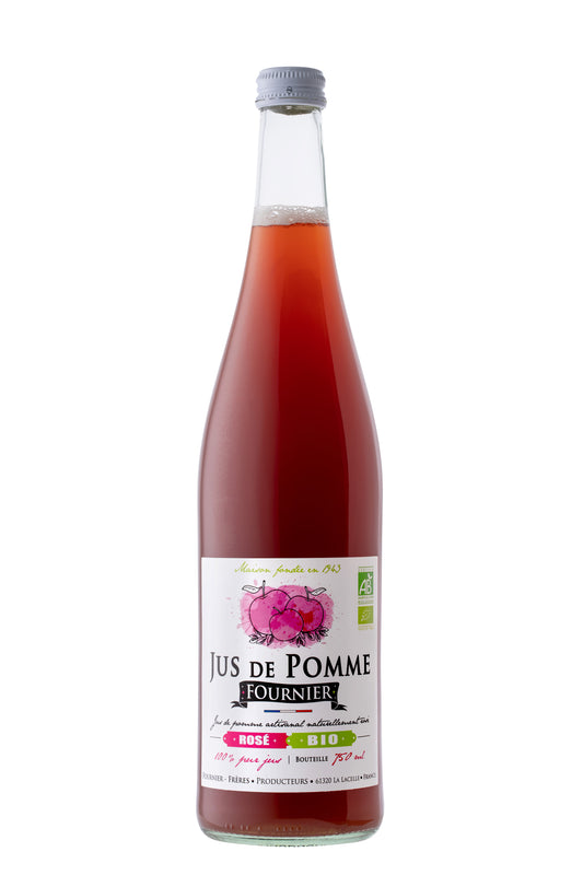 Jus de Pomme Rosé Bio