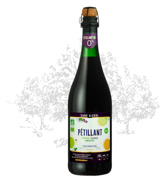 Pétillant Pomme Cassis Menthe Bio