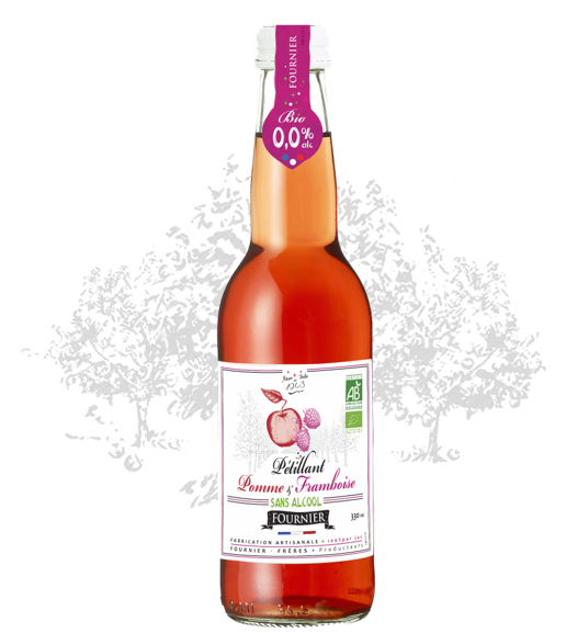 Pétillant Pomme Framboise Bio