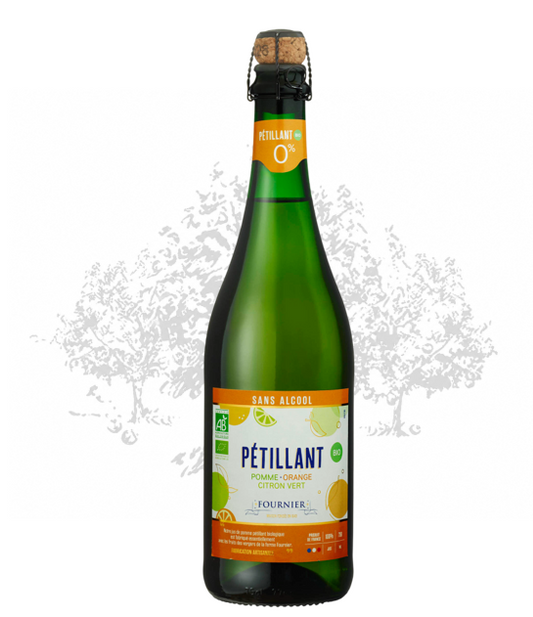 Pétillant Pomme Orange Citron Vert Bio